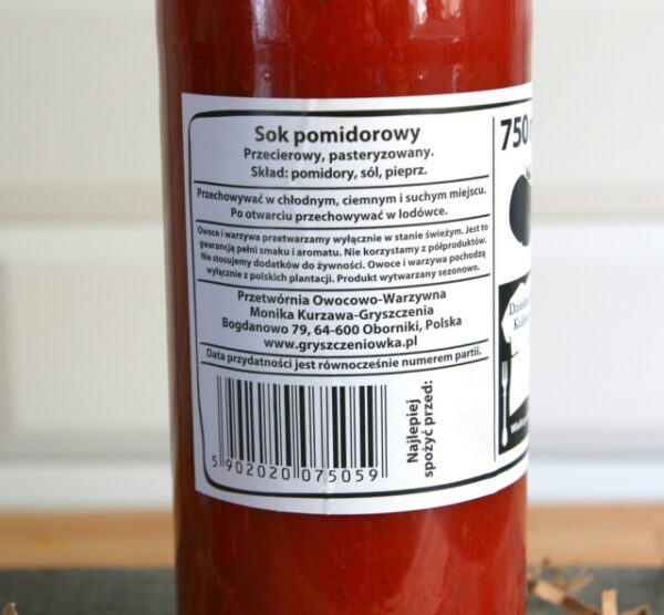 Sok Pomidorowy 330ml