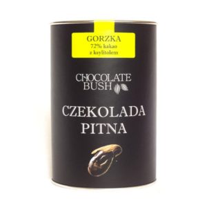 Czekolada gorzka 72% kakao z ksylitolem do picia 200g