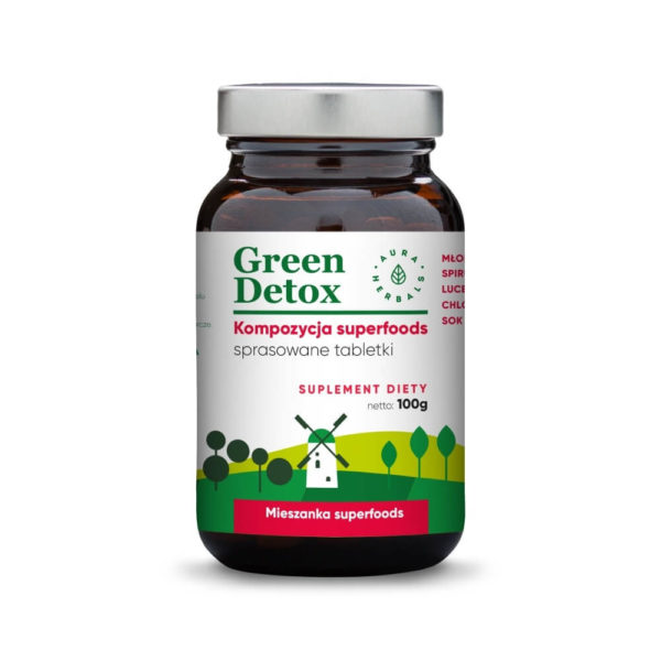 Green Detox 75 tabletek AURA HERBALS