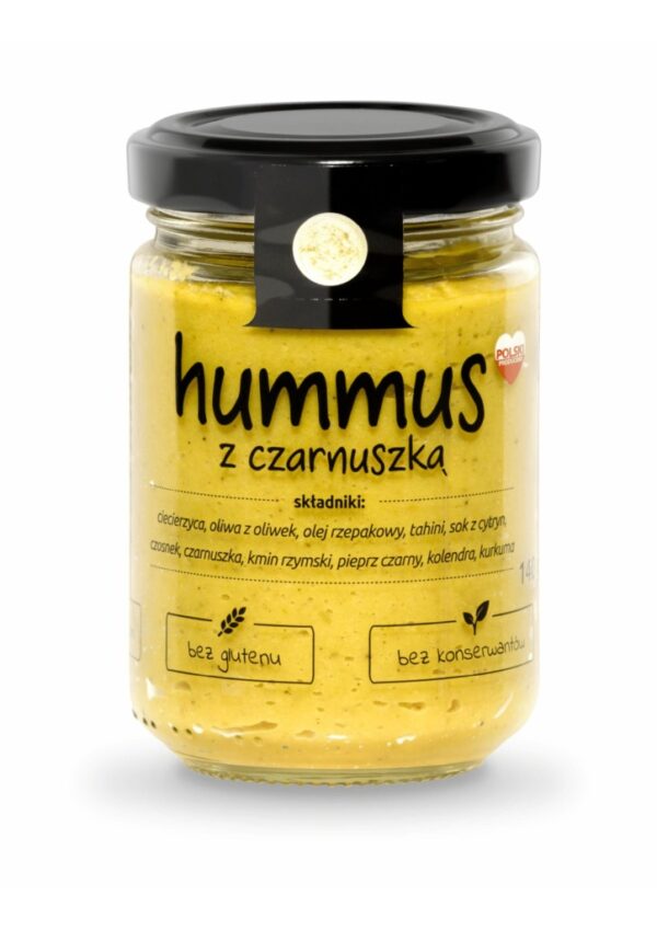 Hummus z Czarnuszką 140g