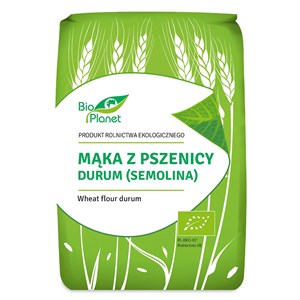 Mąka z Pszenicy Durum (semolina) BIO 1kg