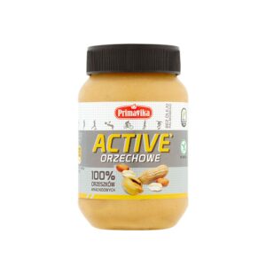 Masło Orzechowe Active 100% Orzeszków Arachidowych 470g