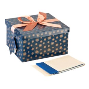 Pudełko prezentowe - Niebieskie
