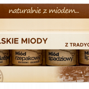 Zestaw Polskie Miody z Tradycjami 4x50g