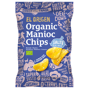 Chipsy z Manioku Solone Bezglutenowe BIO 60g
