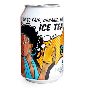 Napój Gazowany Ice Tea Fair Trade BIO 330ml (Puszka) 