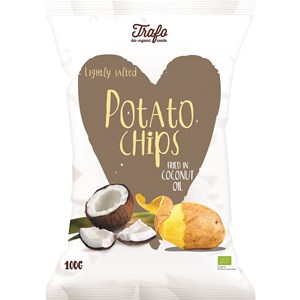 Chipsy Ziemniaczane Smażone na Oleju Kokosowym BIO 100g
