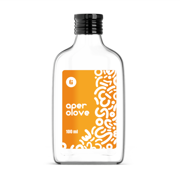 Sucha Nalewka Aperol 100ml to autorska mieszanka składników do przygotowania nalewki w domu w szklanej butelce