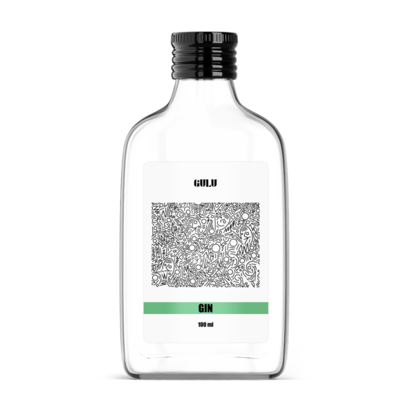 Sucha Nalewka Gin 100ml to autorska mieszanka składników do przygotowania nalewki w domu w szklanej butelce