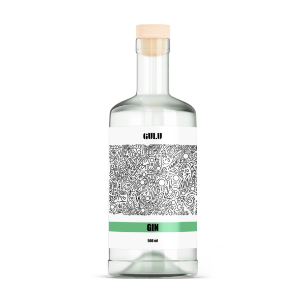 Sucha Nalewka Gin 500ml to autorska mieszanka składników do przygotowania nalewki w domu w szklanej butelce