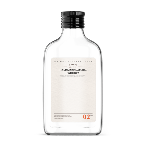 Sucha Nalewka Whiskey 100ml autorska mieszanka składników do przygotowania nalewki w domu w szklanej butelce